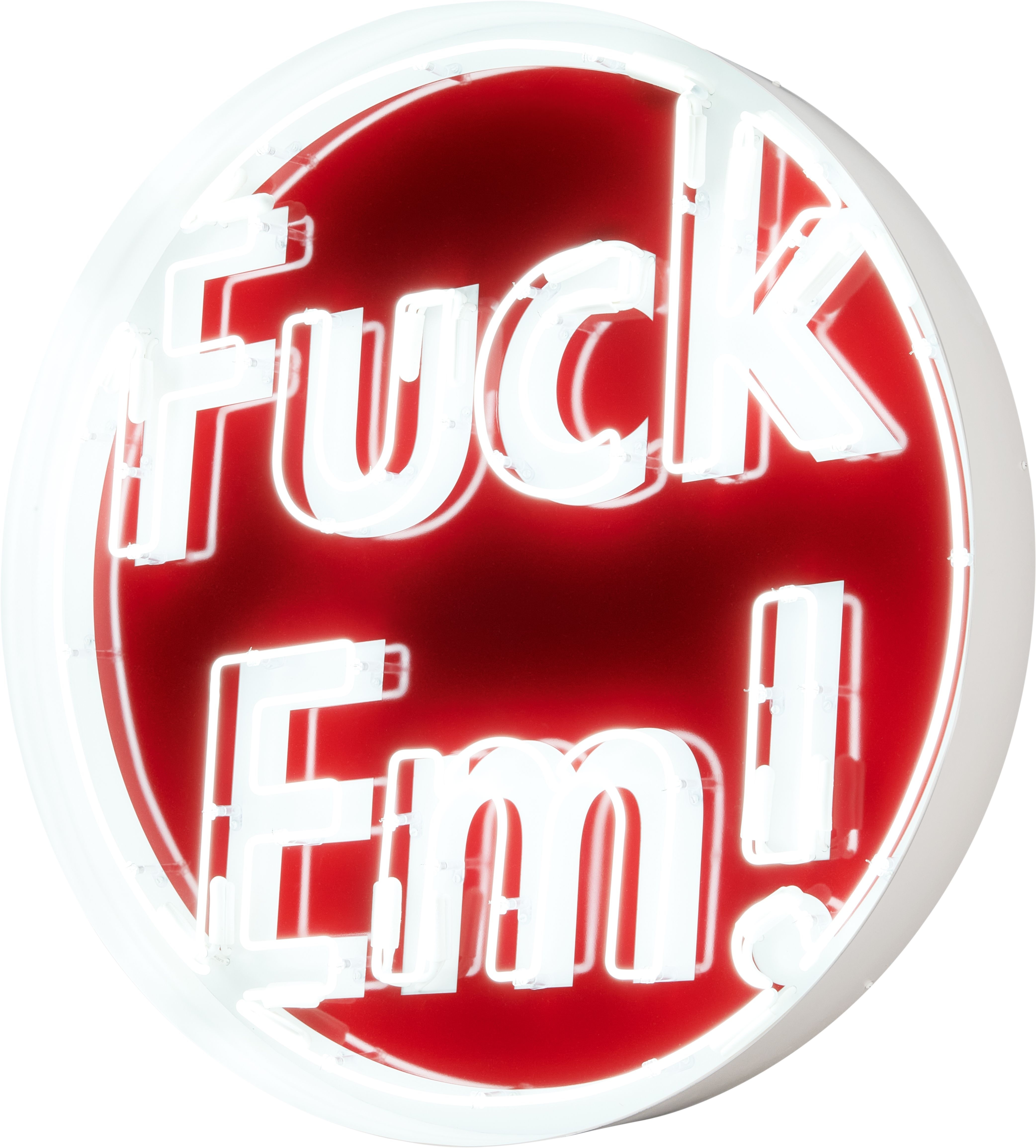 Large Fuck Em Neon Sign view 4